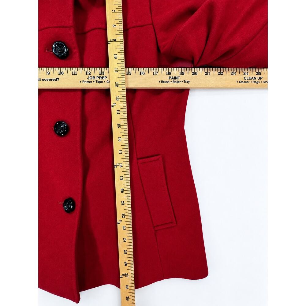 Preston & York Women’s Wool Blend Coat – Cardinal Red – Size M – NWT - Picture 8 of 8